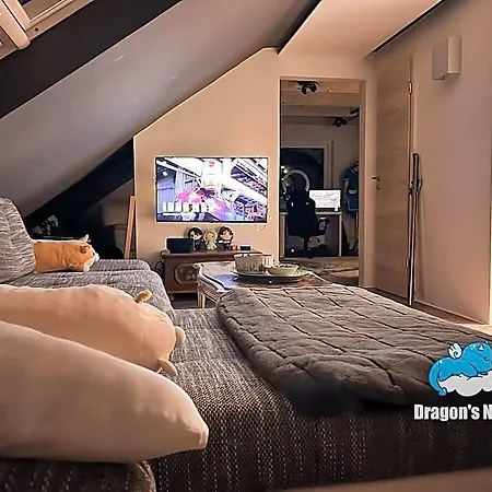 Dragon's Nest: Cozy & Modern Attic Loft Nuremberg Ξενοδοχείο Schwaig bei Nürnberg